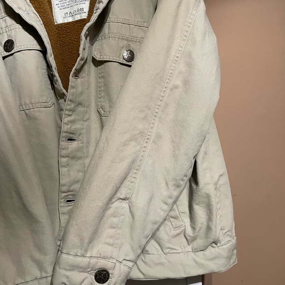 Raider Jean Co Lined Jacket Lightweight warm jacket size L Fall Winter B… - Picture 6 of 13